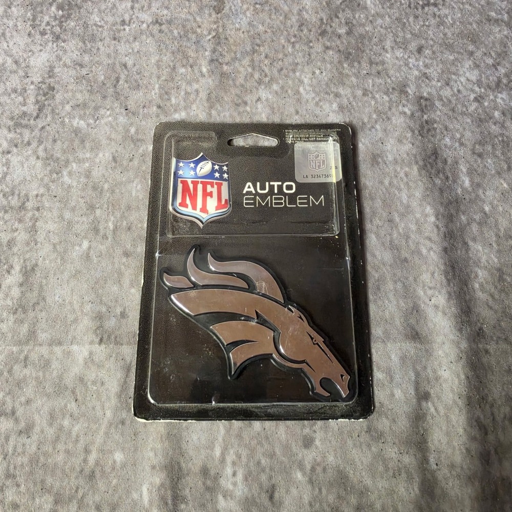 Rico Industries Denver Broncos Auto Emblem MEM1601
